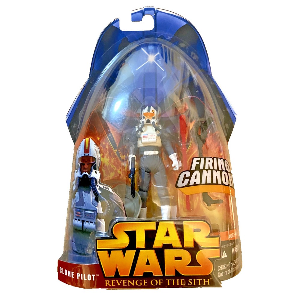 CLONE PILOT Firing‎ Cannon Star Wars Revenge of the Sith Figure